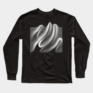 waves design Long Sleeve T-Shirt